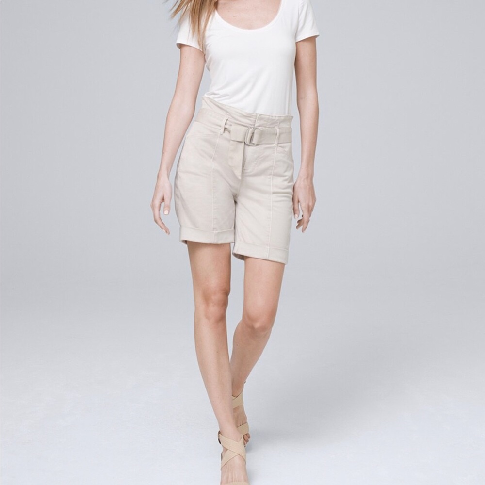 WHBM high rise shorts.